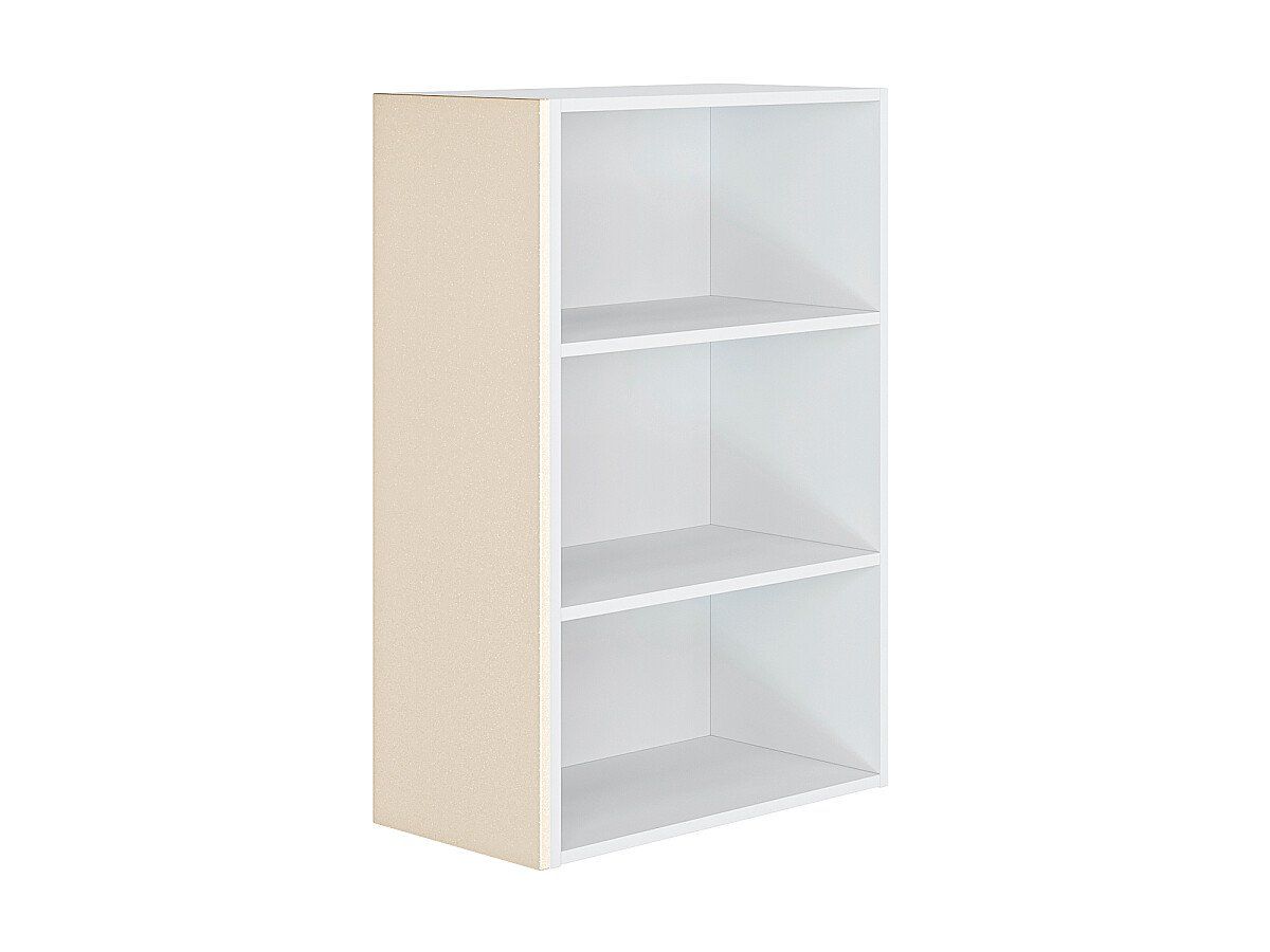 Фасад боковой Валерия-М для верхнего шкафа Бежевый металлик 916x315x16