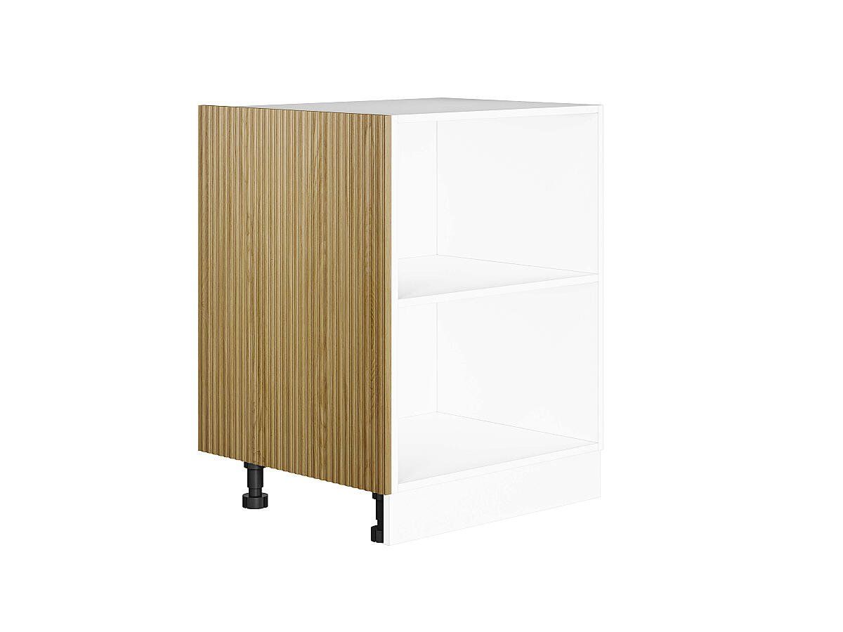 Фасад боковой Евро Лайн для нижнего шкафа Дуб песочный 716x573x16