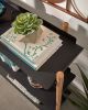 Flower Искусственное растение Echeveria glauca в цементном горшке - 9
