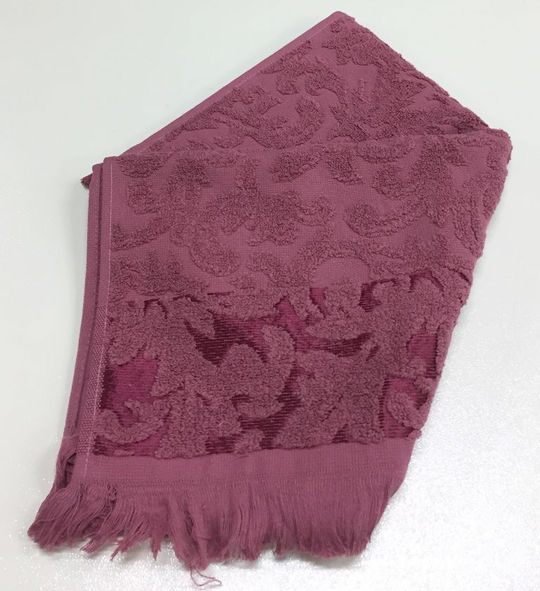 Фуксия ORIENT 70х130 хлопок М полотенце (1шт) Фиеста