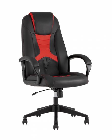 Кресло игровое TopChairs ST-CYBER 8 черный | красный