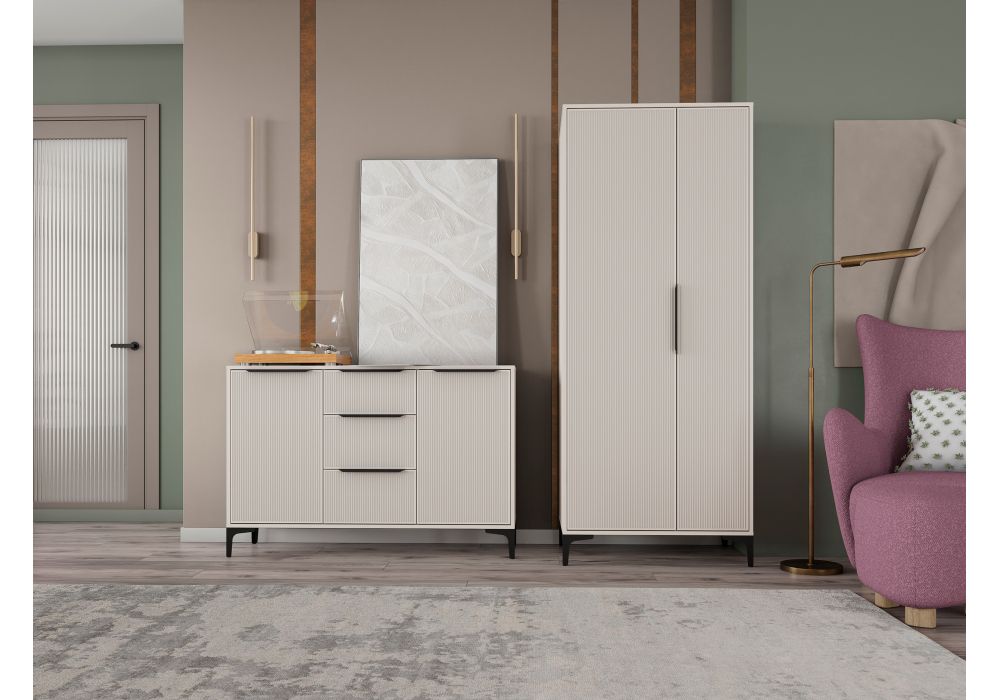 Готовая гостиная Иадама кашемир - кашемир комплектация 3