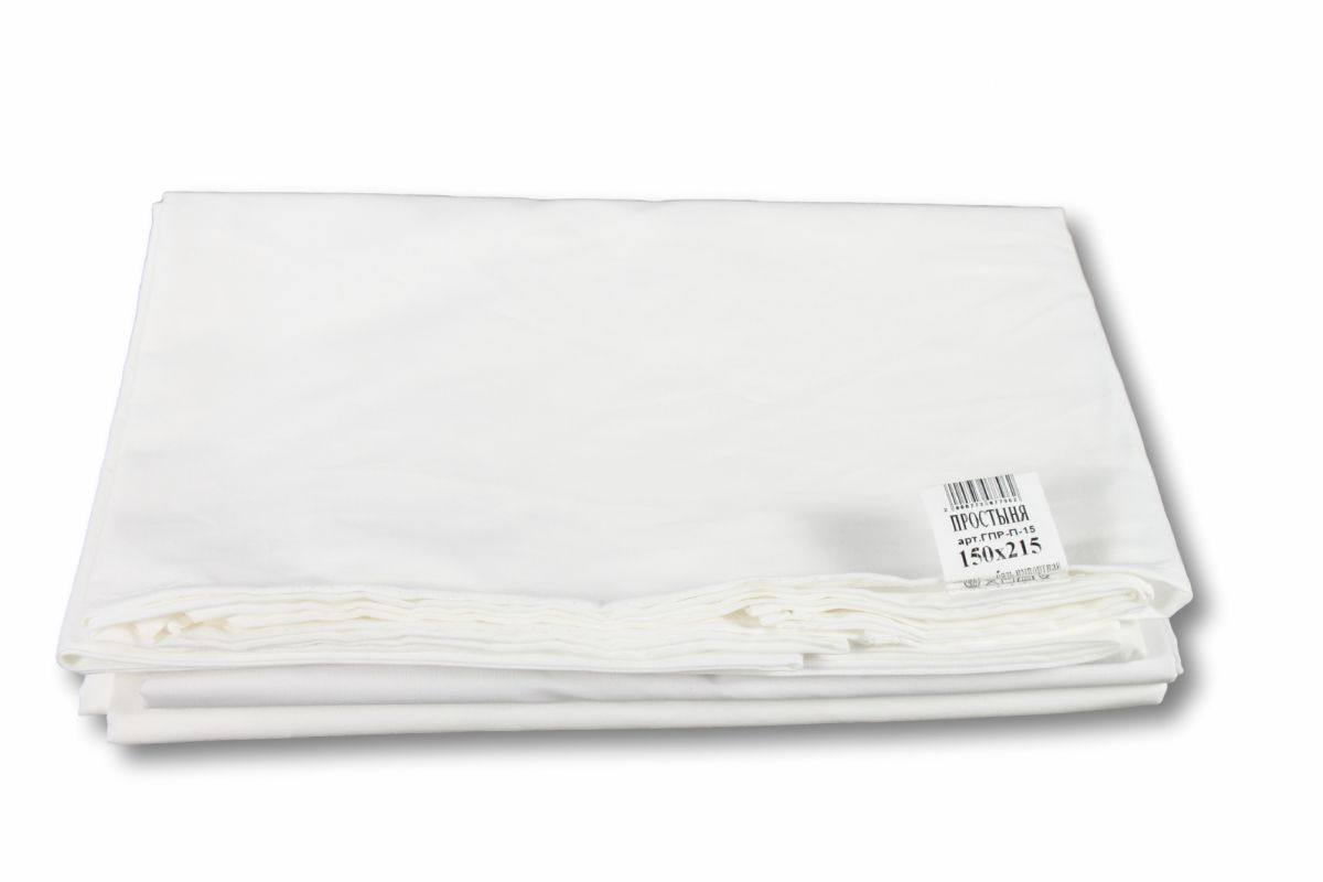 ГПР-С-20 Простыня сатин "Гостиница" 175х215 (мин.10шт)