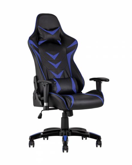 УТ000004600 | Игровое кресло | компьютерное TopChairs Corvette синее геймерское