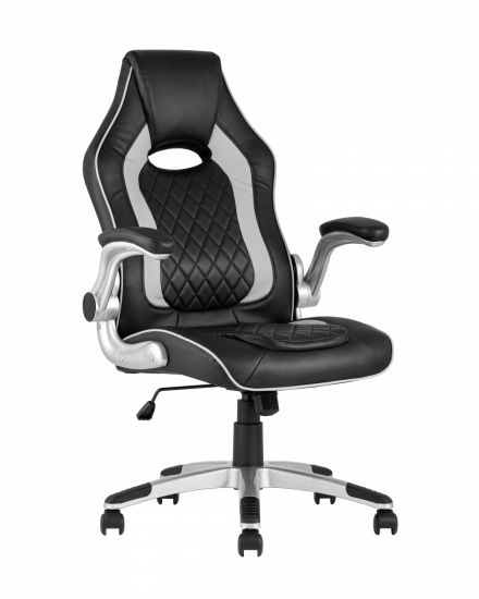 УТ000004558 | Игровое кресло | компьютерное TopChairs Macan серое геймерское