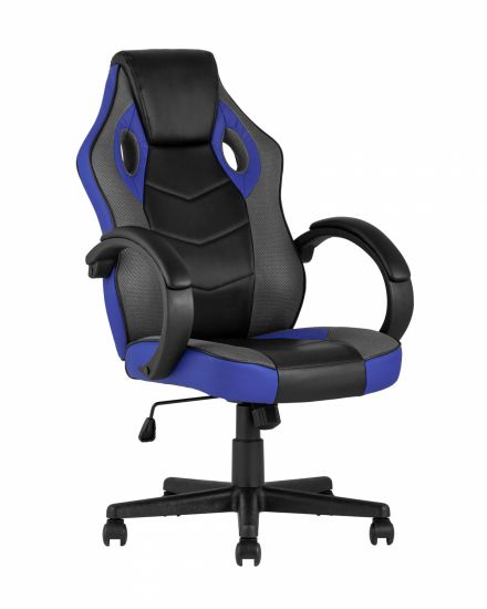 УТ000004555 | Игровое кресло | компьютерное TopChairs Sprinter синее геймерское