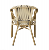 "Кабри" плетеный стул из искусственного ротанга, цвет бежево-коричневый - 4