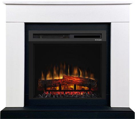 Каминокомплект Bergen - Белый с черным с очагом XHD23L-INT,35373k26674