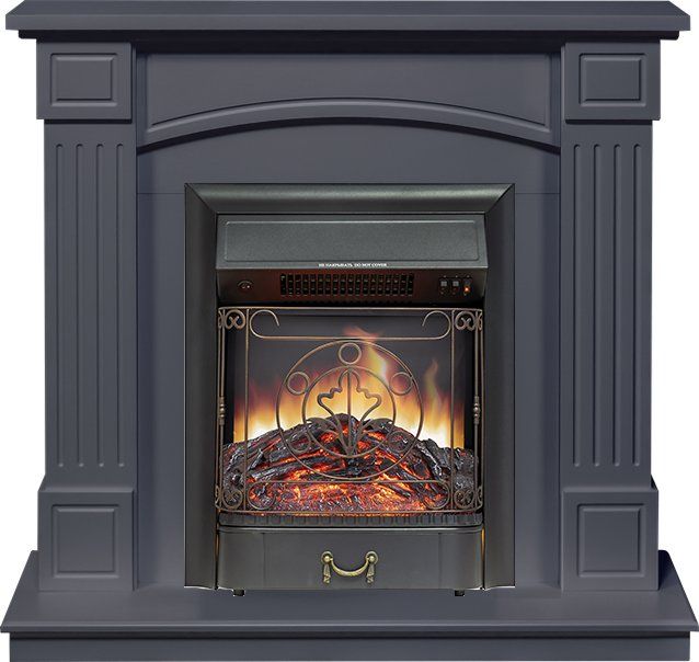 Каминокомплект Boston - Серый графит (Высота 925см) с очагом Majestic FX Black,33237k26923