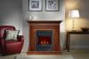 Каминокомплект Bradford - Темный дуб с очагом Aspen Black,28789k26915 - 4