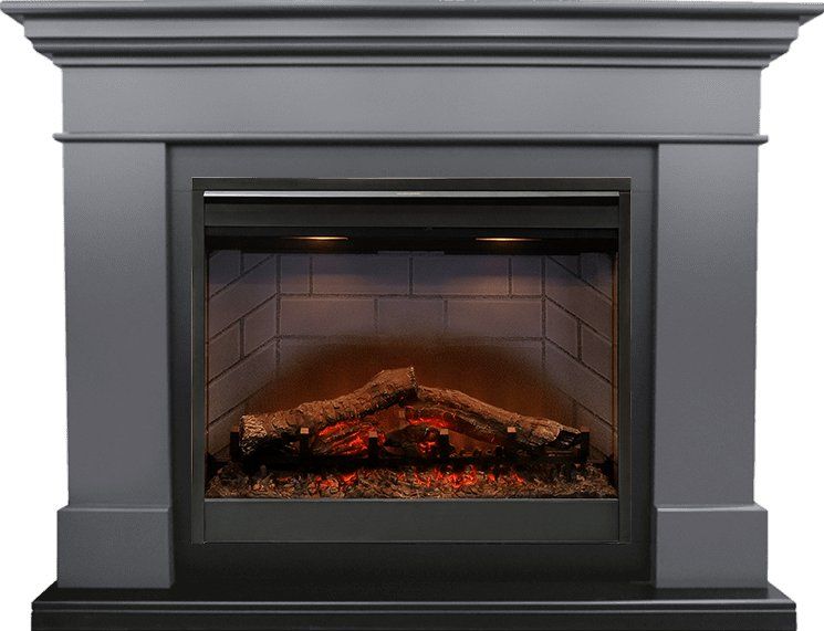 Каминокомплект California Graphite Gray - Серый графит с очагом Symphony 26'' DF2608-INT,26456k25720