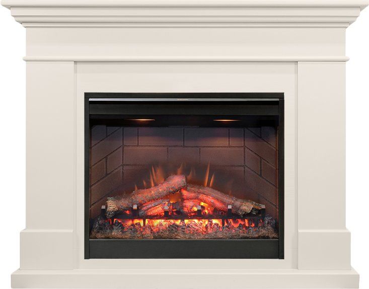 Каминокомплект California - Слоновая кость с очагом Symphony 26'' DF2608-INT,37000k25720