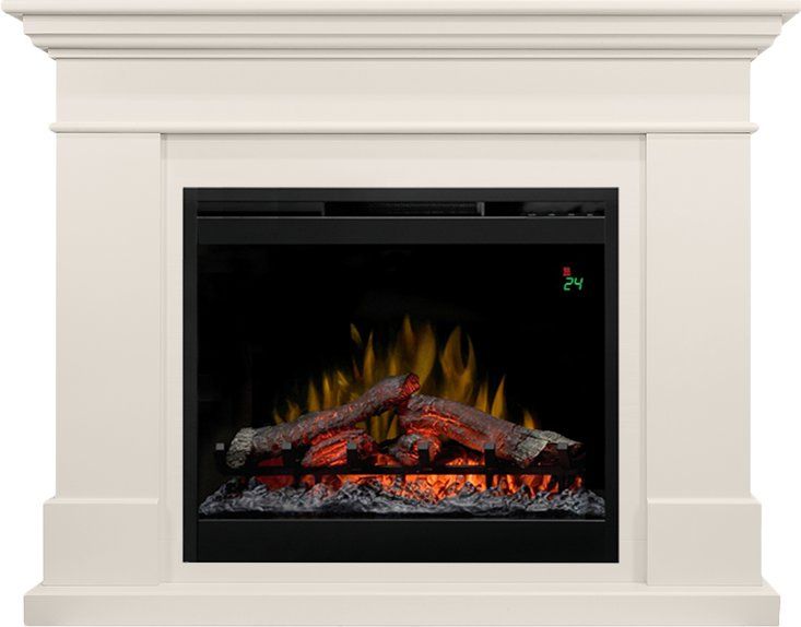 Каминокомплект California - Слоновая кость с очагом Symphony 26'' DF2624L-INT,37000k25829