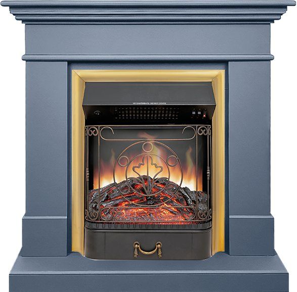 Каминокомплект California STD CRM (Разборный) - Санд антрацит с очагом Majestic FX Brass,35522k26924