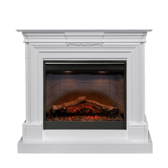 Каминокомплект Chelsea - Белый с очагом Symphony 26'' DF2608-INT,26805k25720