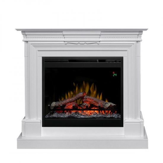 Каминокомплект Chelsea - Белый с очагом Symphony 26'' DF2624-L,26805k25829