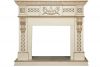 Каминокомплект Corsica - Слоновая кость с патиной с очагом Dioramic 28 LED FX,27142k26927 - 2