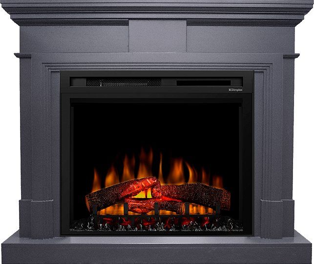 Каминокомплект Coventry Graphite Grey - Серый графит с очагом XHD28L-INT,26454k26676