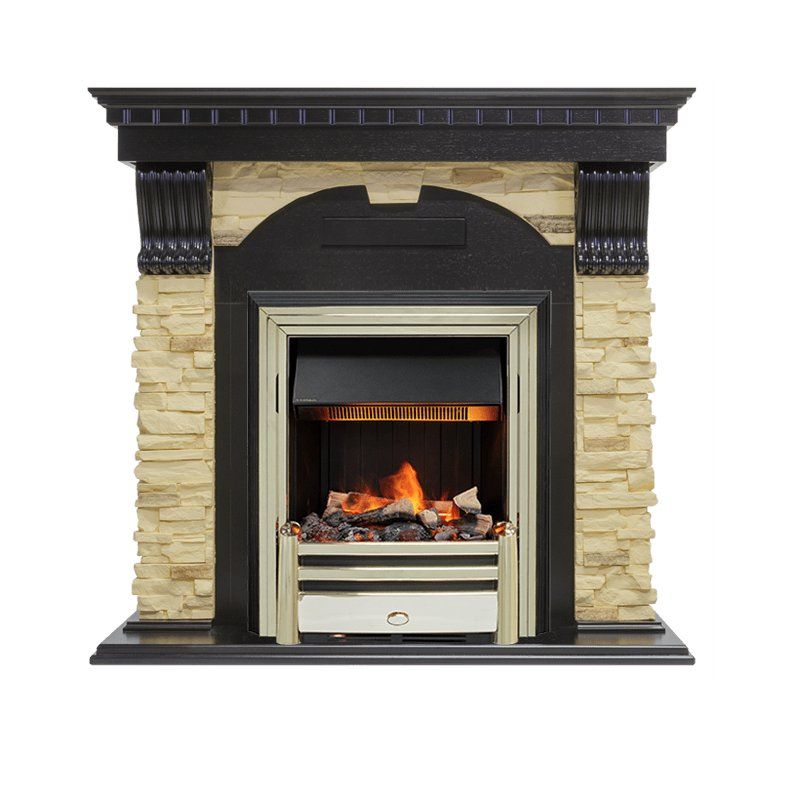 Каминокомплект Dublin - Венге - Сланец с очагом Cavendish,25922k25722