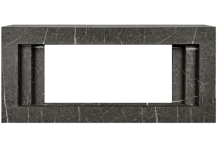 Каминокомплект Line 42 SFT Stone Touch - Серый мрамор с очагом Vision 42 LED,34182k29150