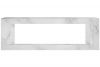 Каминокомплект Line 60 SFT White Marble - Белый мрамор с очагом Vision 60 LOG LED,34335k37163 - 2