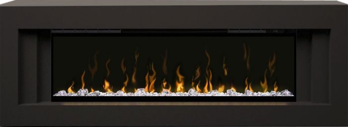 Каминокомплект Line - Черный с очагом Ignite XLF50,26277k25812