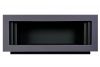 Каминокомплект Line SFT - Серый графит с черным с очагом Design L1000RF 3D PS-LOG,35791k34644 - 2