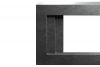 Каминокомплект Line SFT - Серый графит с черным с очагом Design L1000RF 3D PS-LOG,35791k34644 - 3