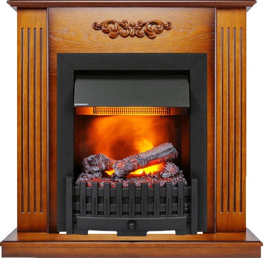 Каминокомплект Lumsden - Дуб антик с очагом Danville Black FB2,25904k25725