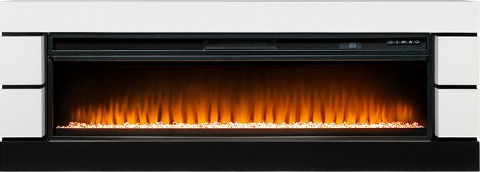 Каминокомплект Modern 60 SFT (Разборный) - Белый с черным с очагом Vision 60 LED,35741k26940