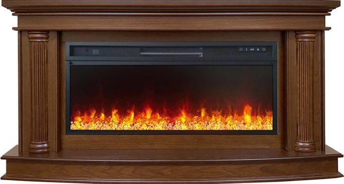 Каминокомплект Rome - Каштан с очагом Vision 42 LED,29417k29150