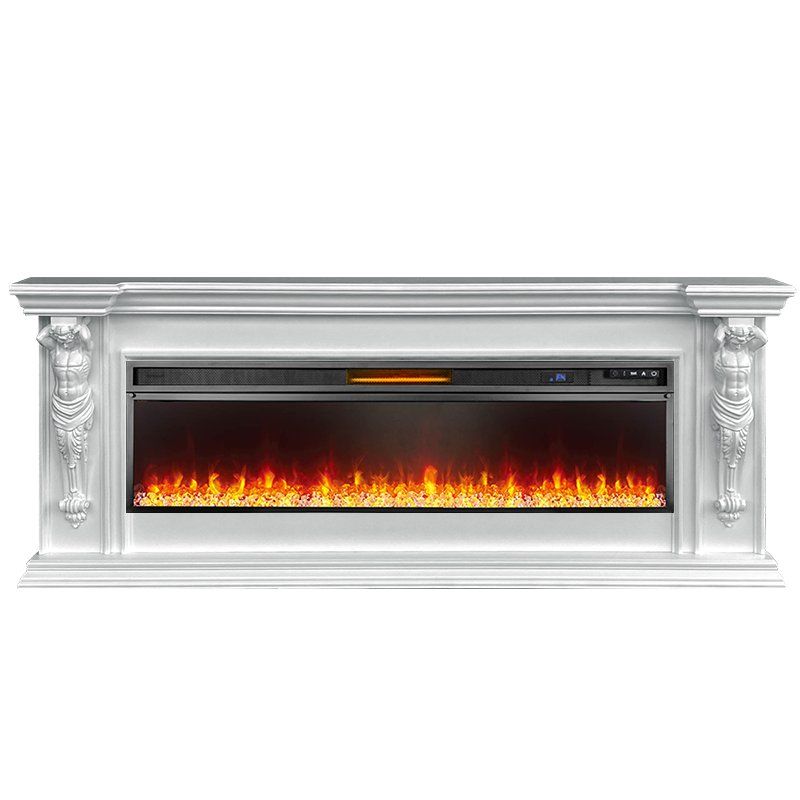 Каминокомплект Sparta 60 - Белый с очагом Vision 60 LED,27284k26940