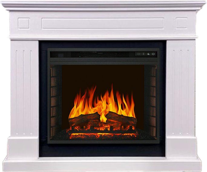 Каминокомплект Thompson 23 (Разборный) - Санд сноу с очагом Vision 23 EF LED FX,36257k26932