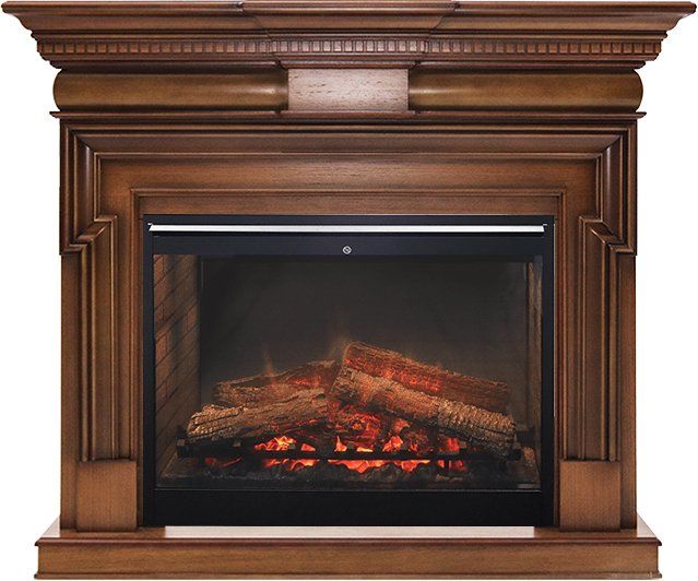 Каминокомплект Torino - Орех с очагом Symphony 30'' DF3020-INT,28485k25838