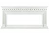Каминокомплект Valletta 60 - Белый с очагом Vision 60 LOG LED,27144k26941 - 2