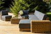 "Капри" трансформирующаяся лаунж-зона из искусственного ротанга, цвет соломенный - 3