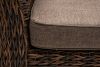 "Капучино" кресло из искусственного ротанга (гиацинт), цвет коричневый - 5