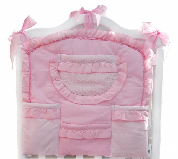 Карман на кроватку "Малышка" (розовый)