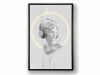 Картина Busto белый LED 80X120 - 10