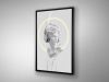 Картина Busto белый LED 80X120 - 8