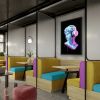 Картина Busto COLOR LED 80X120 - 12