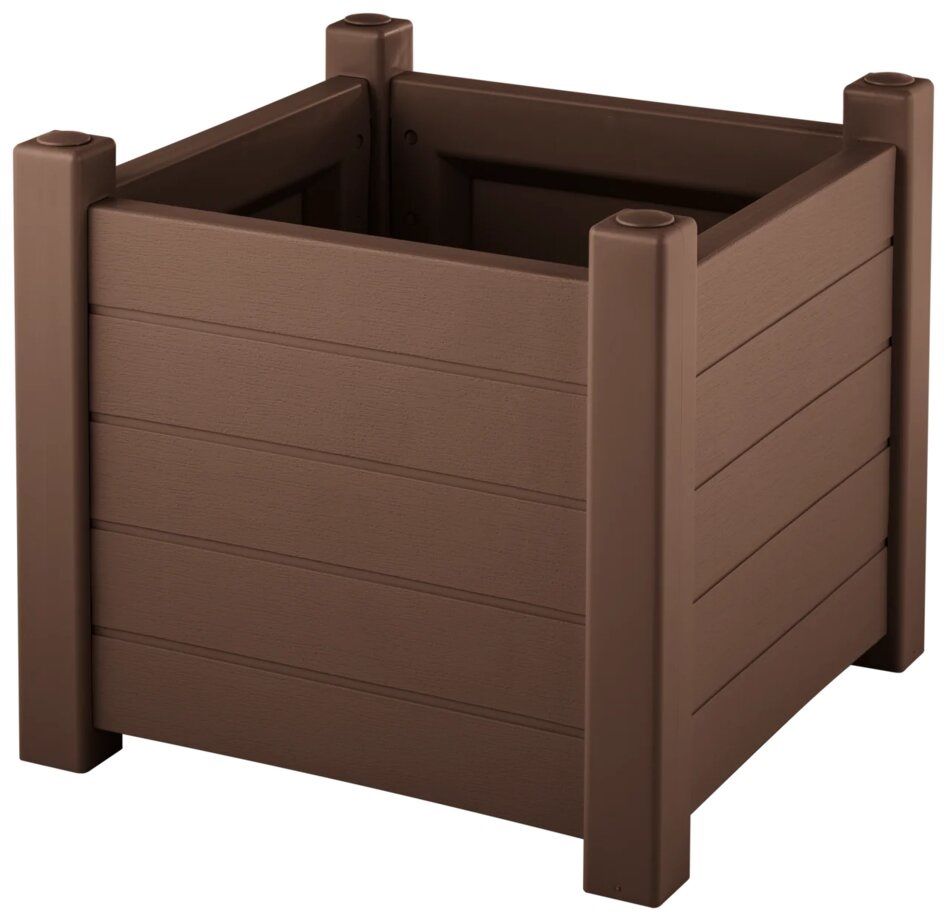 Кашпо Прованс арт.ЭП 496757 квадратное (какао)