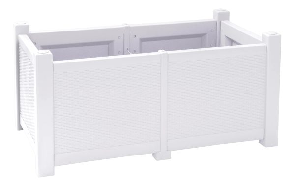 Кашпо Прованс плетеное арт.ЭП 331631 130л (белый)