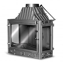 Дровяные камины,KAWMET W3 LPB (трехсторонняя),16879