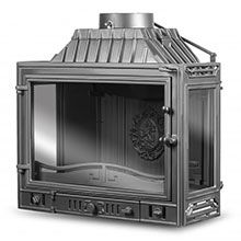 Дровяные камины,KAWMET W4 LPB (трехсторонняя),3321