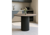 Керамический стол Барел 110 avenue grey sahara - черный - 2