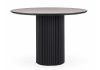 Керамический стол Барел 110 avenue grey sahara - черный - 4