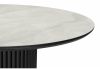 Керамический стол Барел 110 onyx bianco soft satin - черный - 4