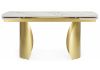 Керамический стол Готланд 160(220)x90 бежевый (fnz9206037) - золото - 2