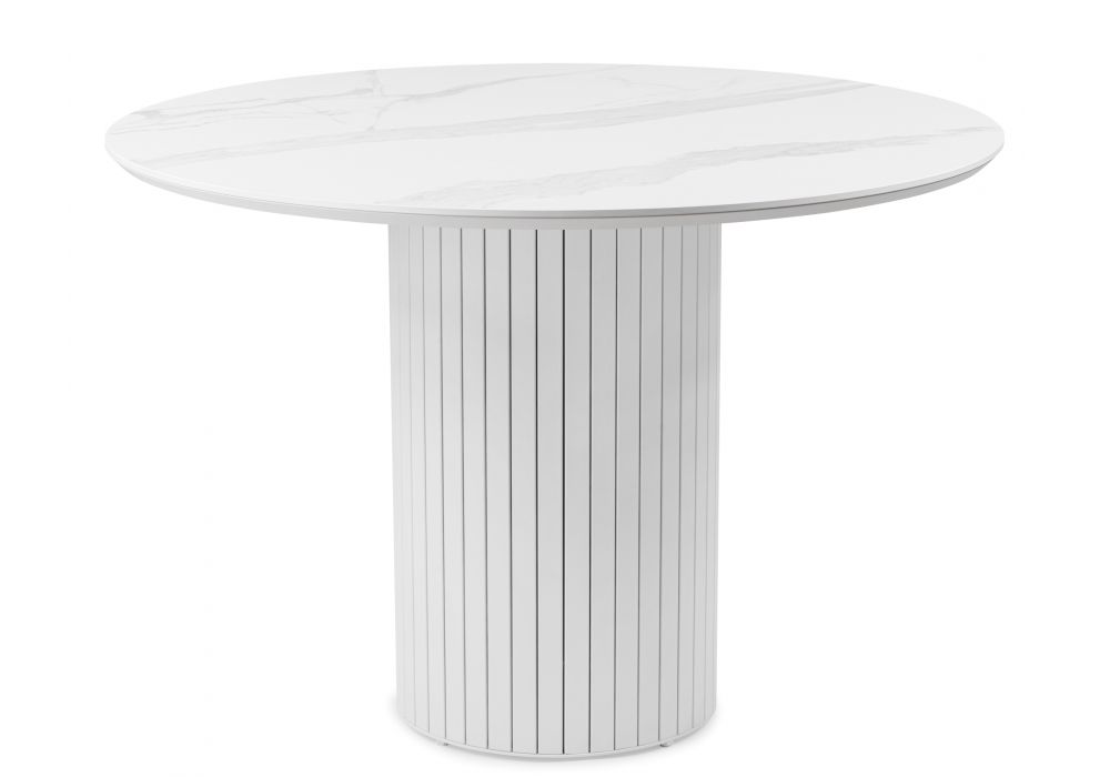 Керамический стол Гравент 110 patagonoa bianco repose - белый